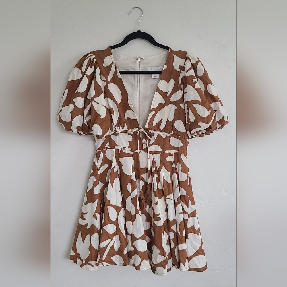 House of Harlow 1960 Puff Sleeve Dress
